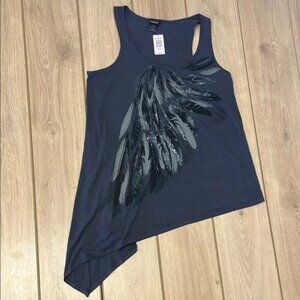 Asymmetrical Sleeveless Tank Top